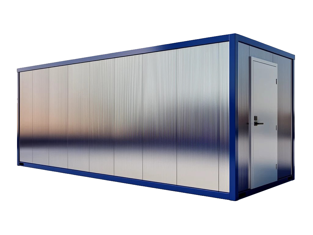 Блок-контейнер из сэндвич панели с перегородкой БКСП-01